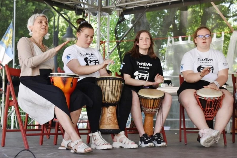 Piknik z okazji Dnia Dziecka na raciborskim zamku
